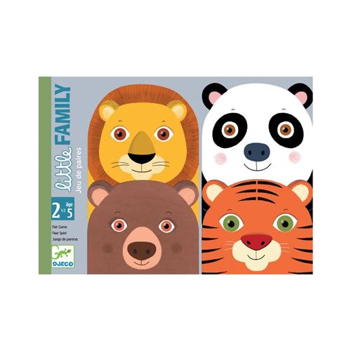 Jeu de cartes Djeco Little Family État correct - Djeco reconditionné disponible sur Fnac