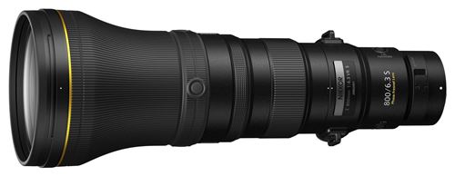 Objectif hybride Nikon Z 800mm f/6.3 VR S noir État correct - Nikon reconditionné disponible sur Fnac