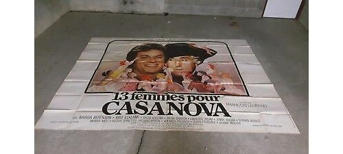 13 Femmes Pour Casanova (en 4 panneaux) - AFFICHE CINEMA ORIGINALE État correct - N/A reconditionné disponible sur Fnac
