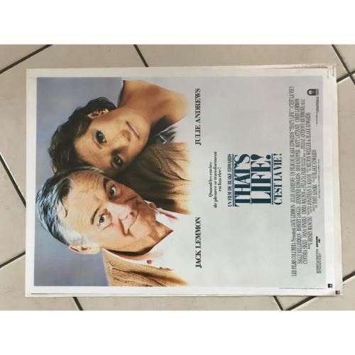 Acheter That's Life! - AFFICHE CINEMA ORIGINALE État correct - 14,99 € That's Life! - AFFICHE CINEMA ORIGINALE État correct - N/A reconditionné disponible sur Fnac