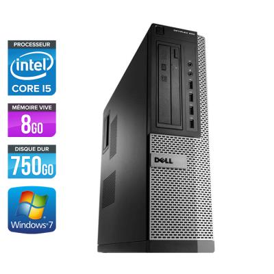 Ordinateur Dell Optiplex 790 Desktop - Noir - Intel Core i5-2400 / 3,10 GHz - RAM 8 Go - HDD 750 Go - DVDRW - Gigabit Ethernet - Windows 7 Professionnel État correct - Dell reconditionné disponible sur Fnac