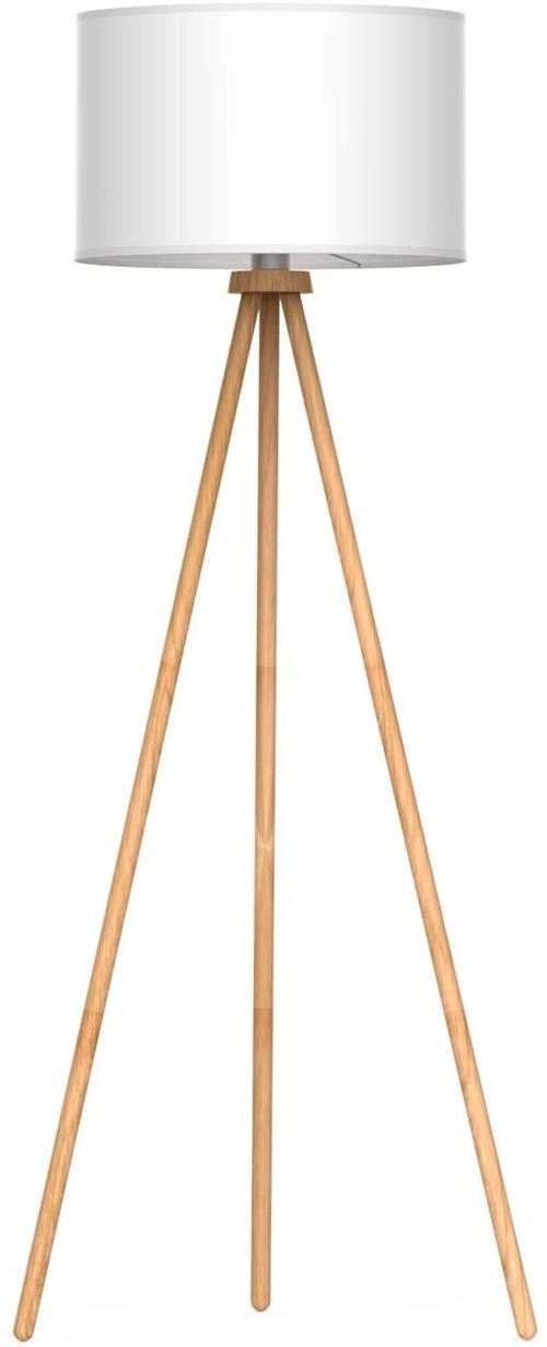 Acheter tomons Lampadaire Sur Pied LED en Bois à Trépied Blanc Protection Des Yeux Lecture Lampe à Pied du Design Moderne Nordique pour Salon Chambre Bureau État correct - 45,99 € tomons Lampadaire Sur Pied LED en Bois à Trépied Blanc Protection Des Yeux Lecture Lampe à Pied du Design Moderne Nordique pour Salon Chambre Bureau État correct - N/A reconditionné disponible sur Fnac