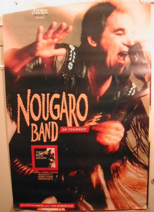 Nougaro - 80x100 cm - AFFICHE / POSTER État correct - N/A reconditionné disponible sur Fnac