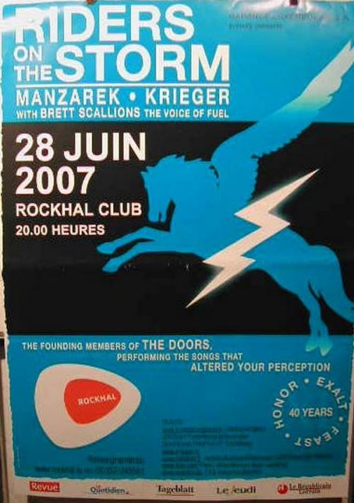 RIDERS ON THE STORM - 70x100 cm - AFFICHE / POSTER État correct - N/A reconditionné disponible sur Fnac