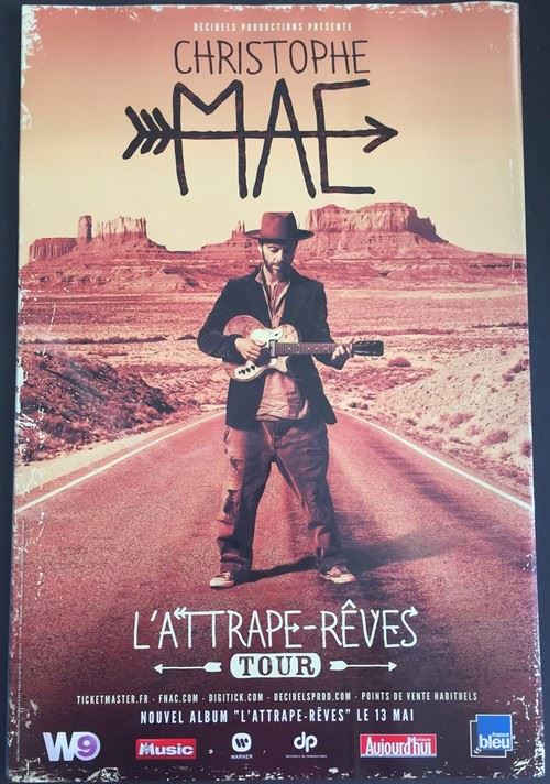 Acheter Christophe Maé - 80x120 cm - AFFICHE / POSTER État correct - 23,99 € Christophe Maé - 80x120 cm - AFFICHE / POSTER État correct - N/A reconditionné disponible sur Fnac