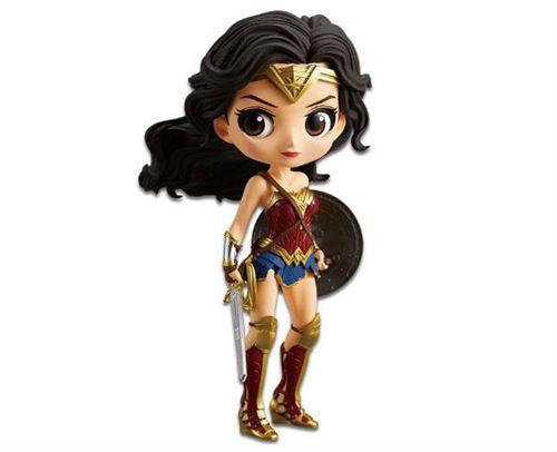 Q Posket Justice League Figurine Wonder Woman - 14cm État correct - Banpresto reconditionné disponible sur Fnac