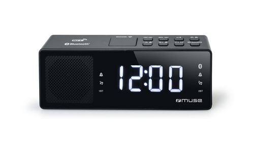 Radio-réveil PLL FM Bluetooth Muse M-172 BT Noir État correct - Muse reconditionné disponible sur Fnac