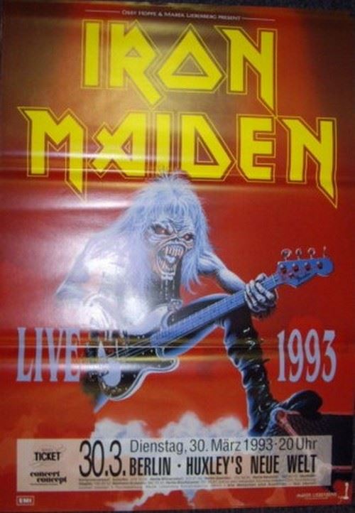 Acheter Iron Maiden - 60x84 cm - AFFICHE / POSTER État correct - 37,99 € Iron Maiden - 60x84 cm - AFFICHE / POSTER État correct - N/A reconditionné disponible sur Fnac