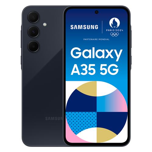 Acheter Smartphone Samsung Galaxy A35 6,6"" 5G Nano SIM 128 Go Bleu nuit État correct - 208,00 € Smartphone Samsung Galaxy A35 6,6"" 5G Nano SIM 128 Go Bleu nuit État correct - Samsung reconditionné disponible sur Fnac