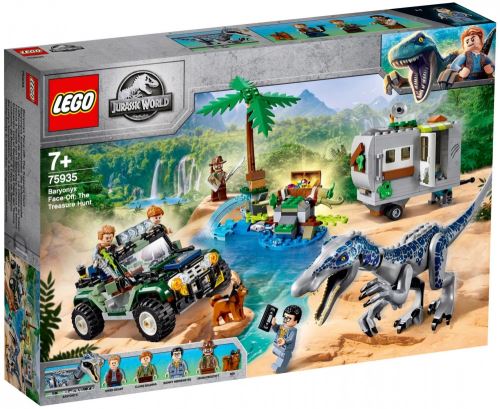 LEGO® Jurassic World™ 75935 L'affrontement du baryonyx : la chasse au trésor État correct - Lego Jurassic World reconditionné disponible sur Fnac