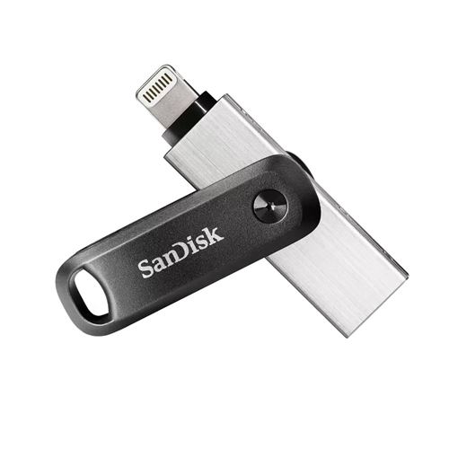 Clé USB SanDisk iXpand Flash Drive Go 64 Go Gris État correct - SanDisk reconditionné disponible sur Fnac
