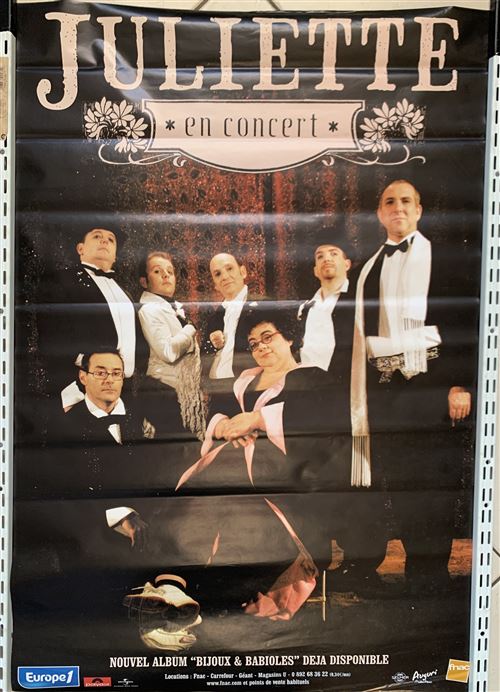 Acheter Juliette - Bijoux & Babioles - En Concert - 70x100cm - Affiche État correct - 17,99 € Juliette - Bijoux & Babioles - En Concert - 70x100cm - Affiche État correct - N/A reconditionné disponible sur Fnac