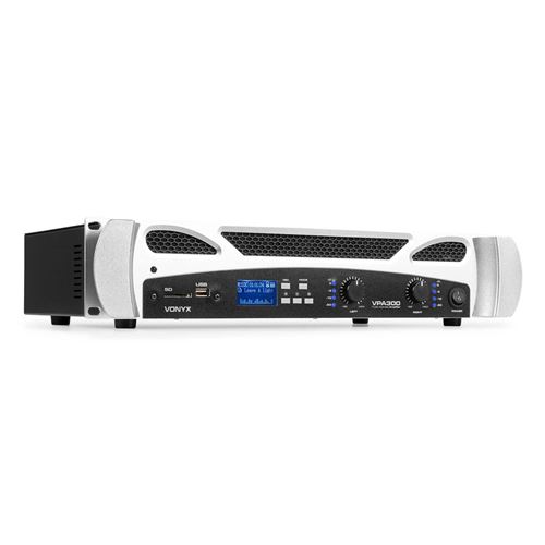 Acheter Vonyx Vpa300 – Amplificateur Digital 2 X 150 W, Bluetooth, Mp3/usb/sd Avec Télécommande État correct - 117,00 € Vonyx Vpa300 – Amplificateur Digital 2 X 150 W, Bluetooth, Mp3/usb/sd Avec Télécommande État correct - Vonyx reconditionné disponible sur Fnac