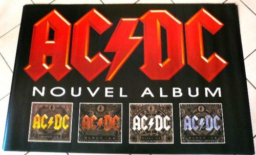 AC/DC - 80x120 cm - AFFICHE / POSTER État correct - N/A reconditionné disponible sur Fnac