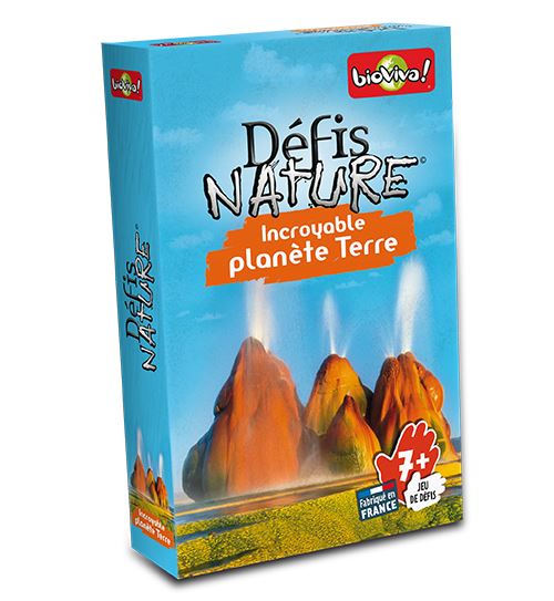 Acheter Jeu pour découvrir la nature Défis Nature Bioviva Incroyable Planète Terre État correct - 19,00 € Jeu pour découvrir la nature Défis Nature Bioviva Incroyable Planète Terre État correct - Défis Nature reconditionné disponible sur Fnac