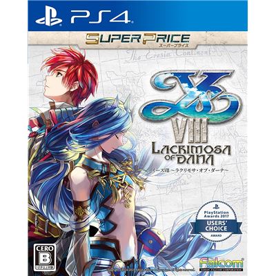 Acheter Ys Viii: Lacrimosa Of Dana (super Price) Pour Playstation 4 État correct - 29,99 € Ys Viii: Lacrimosa Of Dana (super Price) Pour Playstation 4 État correct - reconditionné disponible sur Fnac