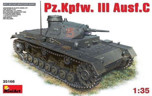 Pz.kpfw.3 Ausf.c - 1:35e - Miniart État correct - N/A reconditionné disponible sur Fnac