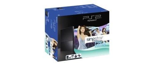 Sony PlayStation 2 - PStwo Noire + Singstar Pop Hits 4 + 2 micros État correct - Sony reconditionné disponible sur Fnac