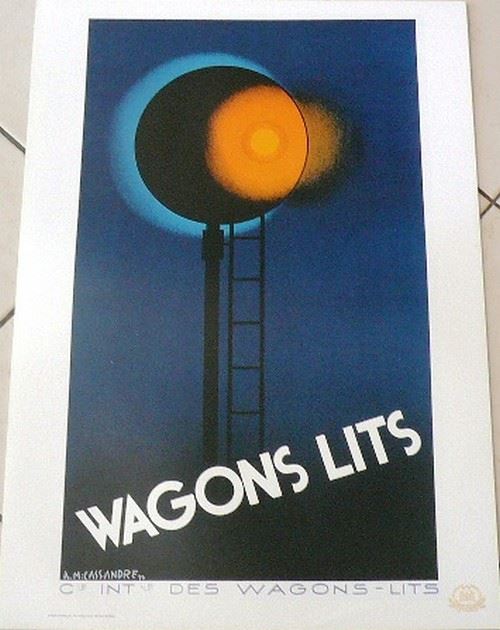 Compagnie Wagons Lits - 50x70 cm - AFFICHE / POSTER État correct - N/A reconditionné disponible sur Fnac
