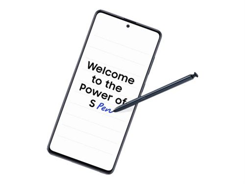 Samsung Galaxy Note10 Lite - 4G smartphone - double SIM - RAM 6 Go / Mémoire interne 128 Go - microSD slot - écran OEL - 6.7"" - 2400 x 1080 pixels - 3 x caméras arrière 12 MP, 12 MP, 12 MP - front camera 32 MP - aura noir État correct - N/A reconditionné disponible sur Fnac