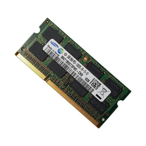 Barrette Mémoire 2Go RAM DDR3 Samsung M471B5673FH0-CH9 SO-DIMM PC3-10600S 2Rx8 État correct - N/A reconditionné disponible sur Fnac