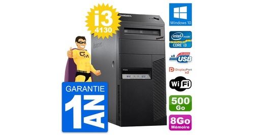 Acheter Pc tour lenovo thinkcentre m83 core i3-4130 ram 8go disque 500go windows 10 wifi État correct - 230,00 € Pc tour lenovo thinkcentre m83 core i3-4130 ram 8go disque 500go windows 10 wifi État correct - N/A reconditionné disponible sur Fnac