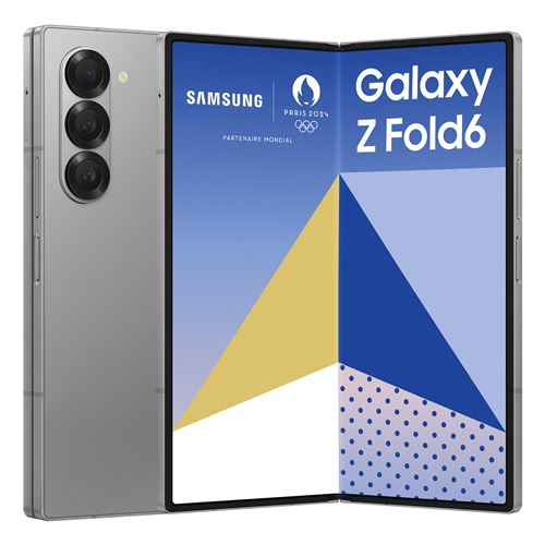 Smartphone Samsung Galaxy Z Fold6 7,6"" 5G Nano SIM 1 To Gris État correct - Samsung reconditionné disponible sur Fnac