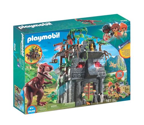 Playmobil The Explorers 9429 Campement des Explorers avec tyrannosaure - État correct Playmobil sur Fnac