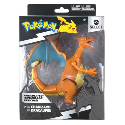 Figurine articulée Pokémon Select Dracaufeu 15 cm État correct - Pokémon reconditionné disponible sur Fnac