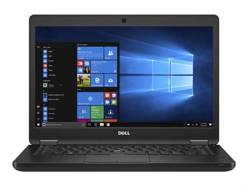 Dell Latitude 5480 - Intel Core i5 - 7300U / jusqu'à 3.5 GHz - vPro - Win 10 Pro 64 bits - HD Graphics 620 - 8 Go RAM - 256 Go SSD - 14"" 1920 x 1080 (Full HD) - Wi-Fi 5 - noir - BTS État correct - Dell reconditionné disponible sur Fnac
