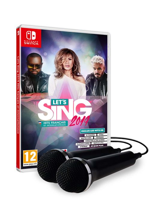 Let's Sing 2019 Hits français et internationaux Nintendo Switch + 2 micros État correct - Koch Media reconditionné disponible sur Fnac