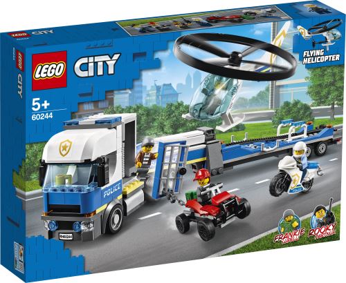 LEGO® City Police 60244 Le transport de l'hélicoptère de la police État correct - Lego City reconditionné disponible sur Fnac