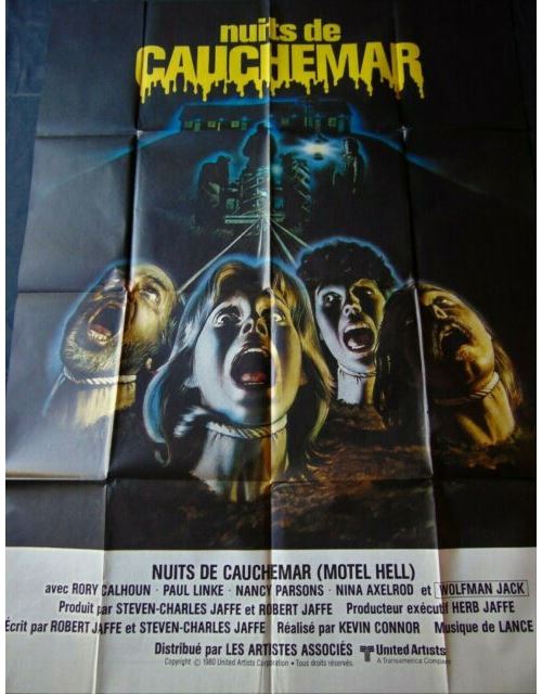 Nuits de Cauchemard - 1980 - Nancy Parsons - 116x158cm - Affiche de cinéma originale pliée État correct - N/A reconditionné disponible sur Fnac
