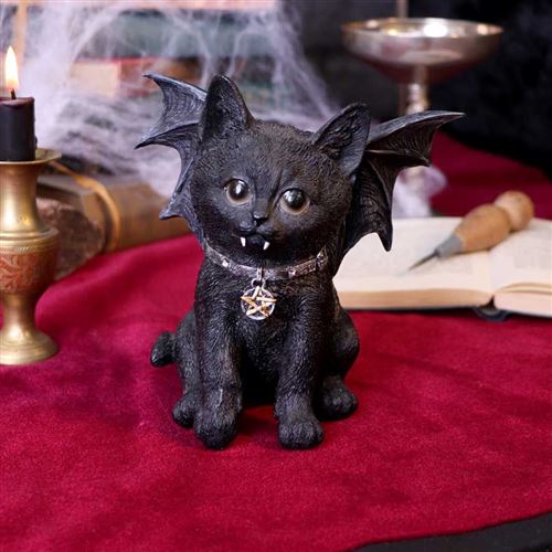 Nemesis Now - Vampuss - Figurine de chat chauve-souris noir 16cm État correct - N/A reconditionné disponible sur Fnac