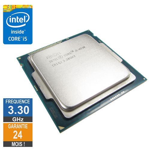 Processeur Intel Core I5-4590 3.30GHz SR1QJ FCLGA1150 6Mo État correct - Intel reconditionné disponible sur Fnac