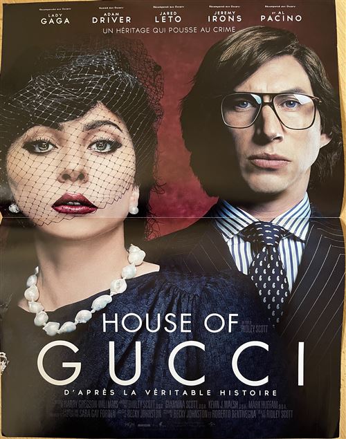 Affiche de Cinéma Originale - House of Gucci - Lady Gaga - 40x60cm État correct - N/A reconditionné disponible sur Fnac