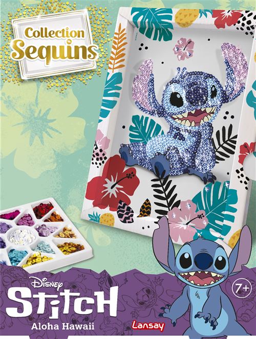 Acheter Jeu créatif Lansay Collection Sequins Disney Stitch État correct - 14,99 € Jeu créatif Lansay Collection Sequins Disney Stitch État correct - Lansay reconditionné disponible sur Fnac