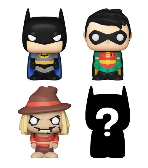 Pack de 4 figurines Funko Bitty Pop DC Batman État correct - Funko reconditionné disponible sur Fnac