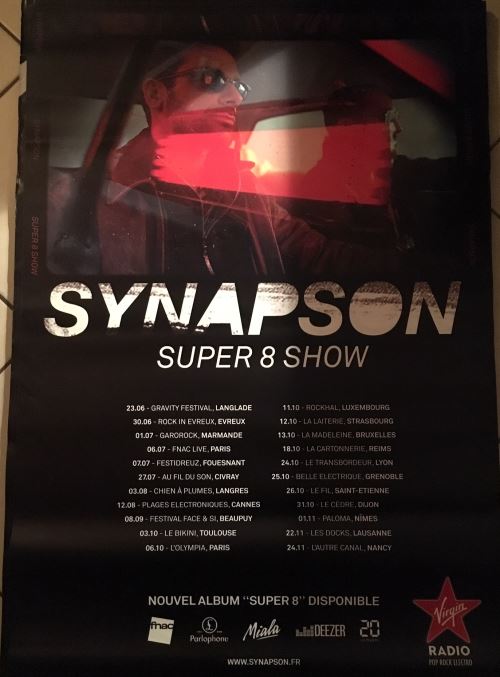 SYNAPSON - Super 8 Show - AFFICHE État correct - N/A reconditionné disponible sur Fnac