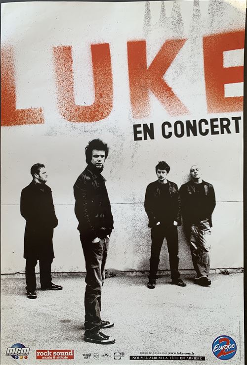 LUKE - En Concert - 40x60cm - Affiche État correct - N/A reconditionné disponible sur Fnac