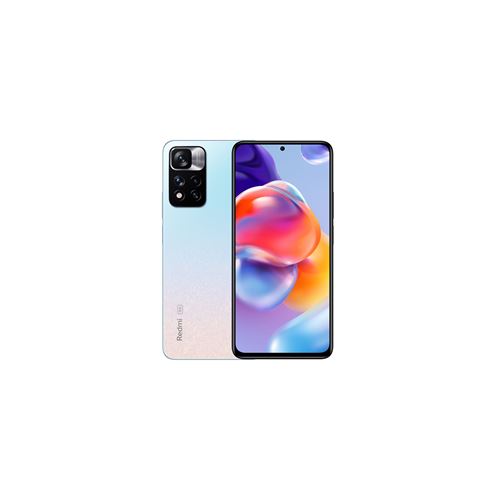 Xiaomi Redmi Note 11 Pro+ 5G - 5G smartphone - double SIM - RAM 6 Go / Mémoire interne 128 Go - microSD slot - écran OEL - 6.67"" - 2400 x 1080 pixels (120 Hz) - 3 x caméras arrière 108 MP, 8 MP, 2 MP - front camera 16 MP - étoile bleue État correct - N/A reconditionné disponible sur Fnac