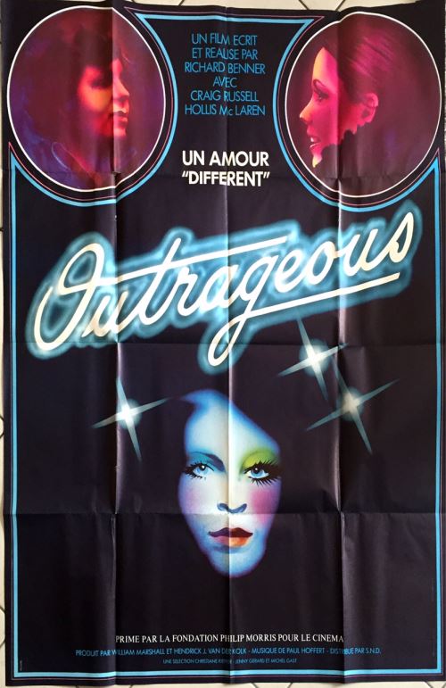 Outrageous AFFICHE CINEMA ORIGINALE État correct - N/A reconditionné disponible sur Fnac