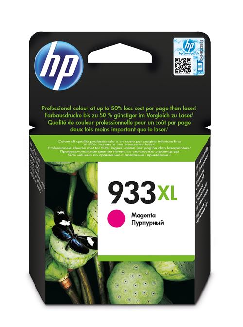 Cartouche d'encre HP 933XL Magenta État correct - Hewlett-Packard reconditionné disponible sur Fnac