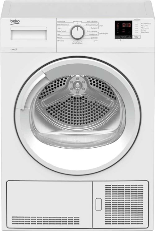 Sèche linge Beko Up DU9112GA0WS Blanc - État correct Beko sur Fnac