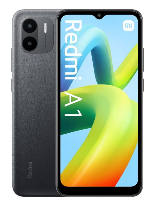 Smartphone Xiaomi Redmi A1 6.52"" Double SIM 32 Go Noir État correct - Xiaomi reconditionné disponible sur Fnac