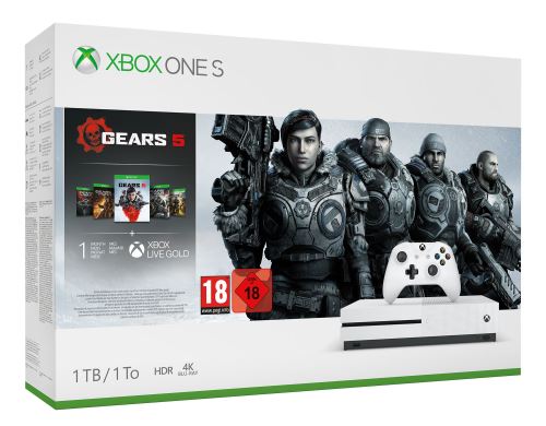 Pack Console Xbox One S 1 To Gears 5 État correct - Microsoft reconditionné disponible sur Fnac