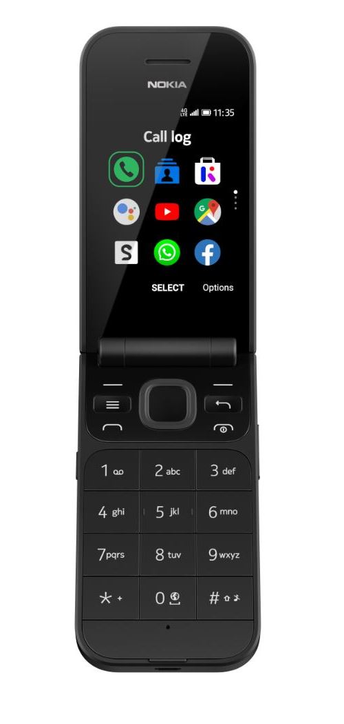 Téléphone mobile Nokia 2720 Flip Double SIM Noir - État correct Nokia sur Fnac