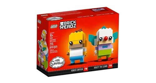 Lego 41632 brickheadz - homer simpson et krusty le clown État correct - N/A reconditionné disponible sur Fnac
