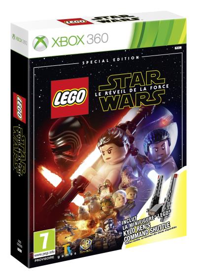 LEGO STAR WARS: Le Réveil de la Force - Edition Speciale Fnac Navette de Commandement Xbox 360 État correct - Warner Bros. Entertainment France reconditionné disponible sur Fnac
