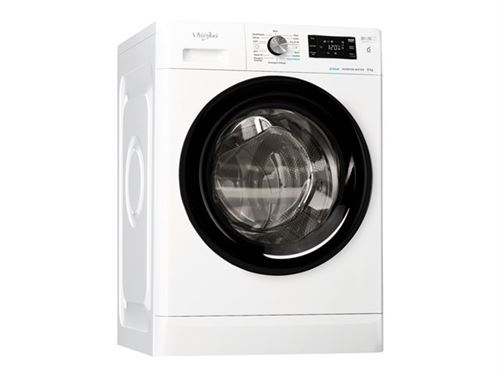 Whirlpool Fresh Care + FFB 8638 BV FR - Machine à laver - largeur : 59.5 cm - profondeur : 63 cm - hauteur : 84.5 cm - chargement frontal - 62 litres - 8 kg - 1600 tours/min - blanc État correct - N/A reconditionné disponible sur Fnac